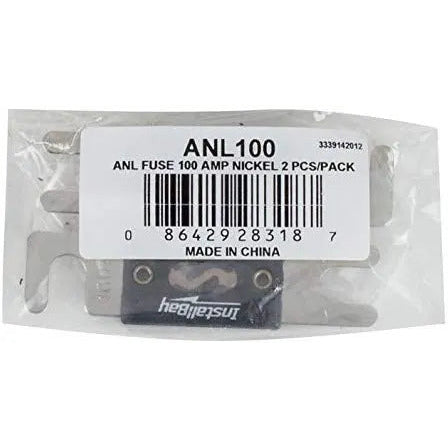 1 Position 1/0 Gauge ANL Fuse Holder with 2 Pack Nickel 100-500 Amp Fuse The Wires Zone