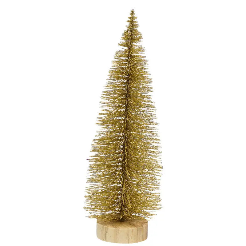 10" Mini Christmas Tree W/ LED Lights Holiday Decoration (4 Assortments) The Wires Zone