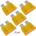 10 Pcs 12 Gauge Red Waterproof ATC Fuse Holder with 3A-40A Pack of 25 ATC Blade Style Fuses The Wires Zone