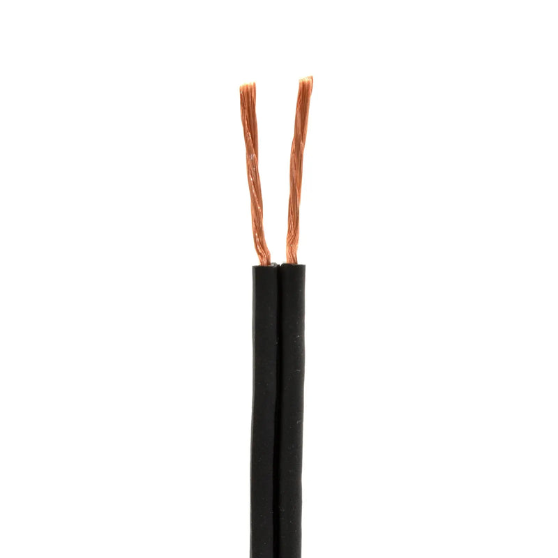 100-250 ft. 16 AWG High Performance OFC Full Copper Home and Car Audio Speaker Wire Black The Wires Zone