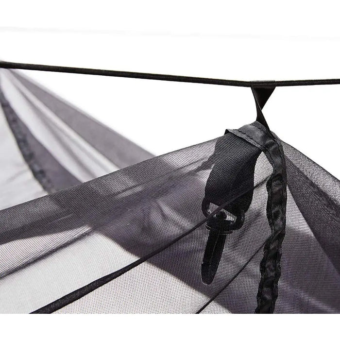 118" x 79" Double Camping Hammock Heavy-Duty with Rainfly Cover & Mosquito Net The Wires Zone