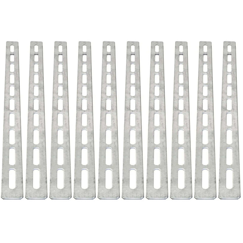 12" Universal Metal Mounting Bracket Back Strap (1-10 Pieces) Others