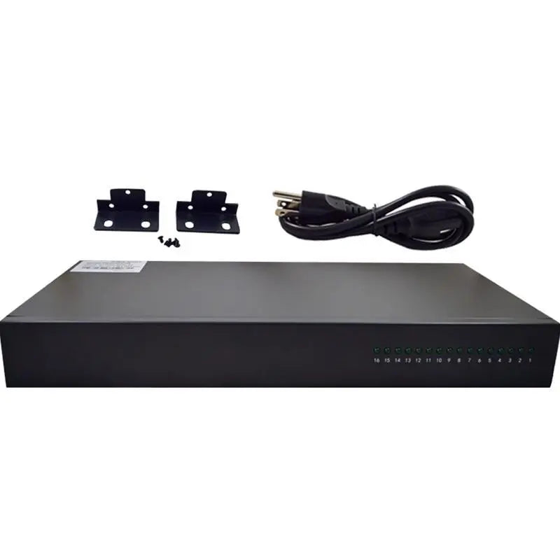 16 Channel AC 120V To DC 12V 25Amp Power Supply for CCTV Rack Mount The Wires Zone