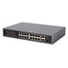 16 Port Unmanaged Fast Ethernet PoE Switch with 2 Gigabit Uplink Port and 1 SFP The Wires Zone