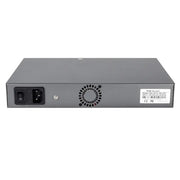 16 Port Unmanaged Fast Ethernet PoE Switch with 2 Gigabit Uplink Port and 1 SFP The Wires Zone