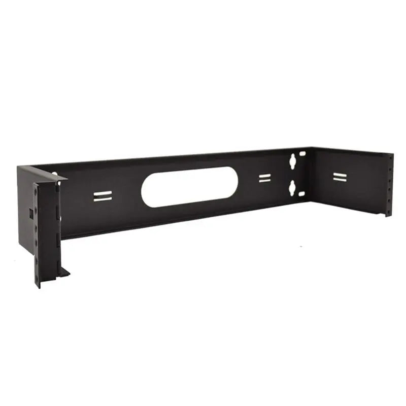 Two Space 2U Steel Wall Mount Hinged Swing Out Patch Panel Bracket