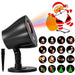 1byone Christmas Decor Outdoor Indoor LED Projector Light 8in1 Auto-Shift Images Others