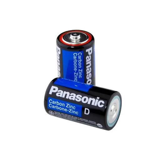 2 PCS Size D Panasonic Batteries Super Heavy Duty Power Zinc Carbon D Battery 1.5v Panasonic
