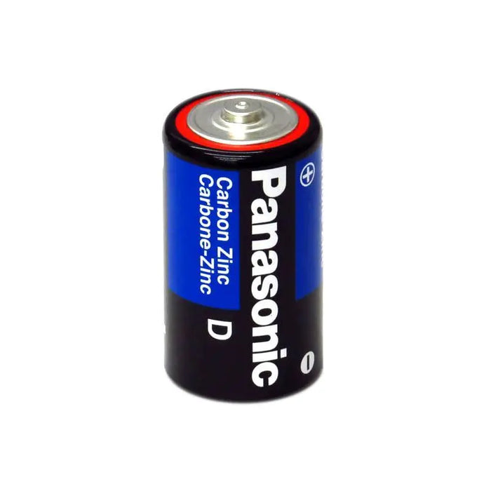 2 PCS Size D Panasonic Batteries Super Heavy Duty Power Zinc Carbon D Battery 1.5v Panasonic