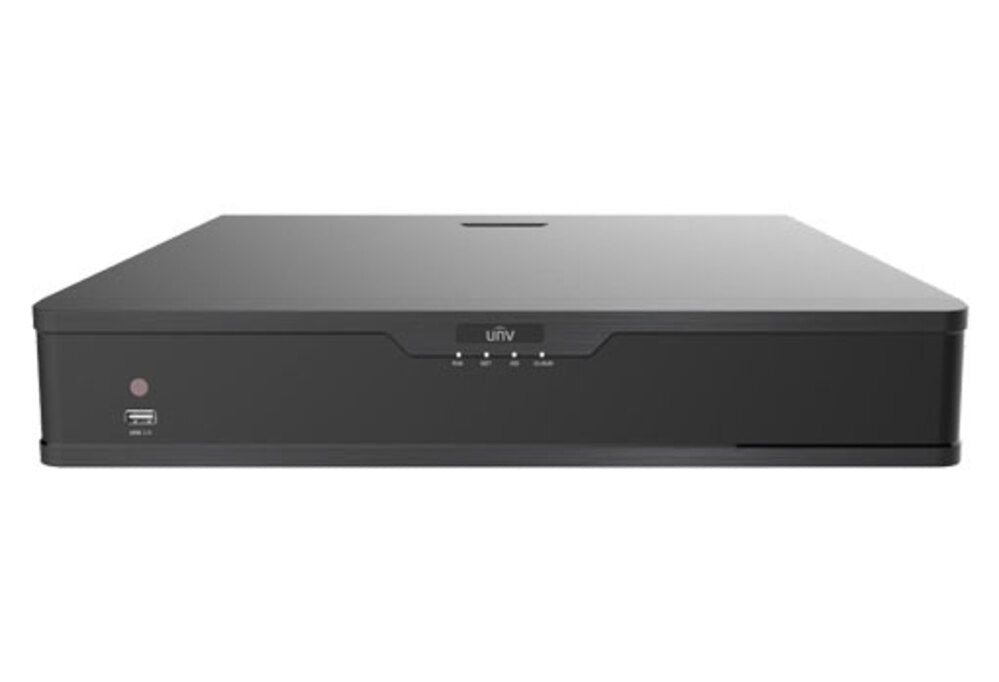 Uniview NVR304-32E2-P16 32 Channels NVR Plug & Play with 16 Independent PoE Network Interfaces