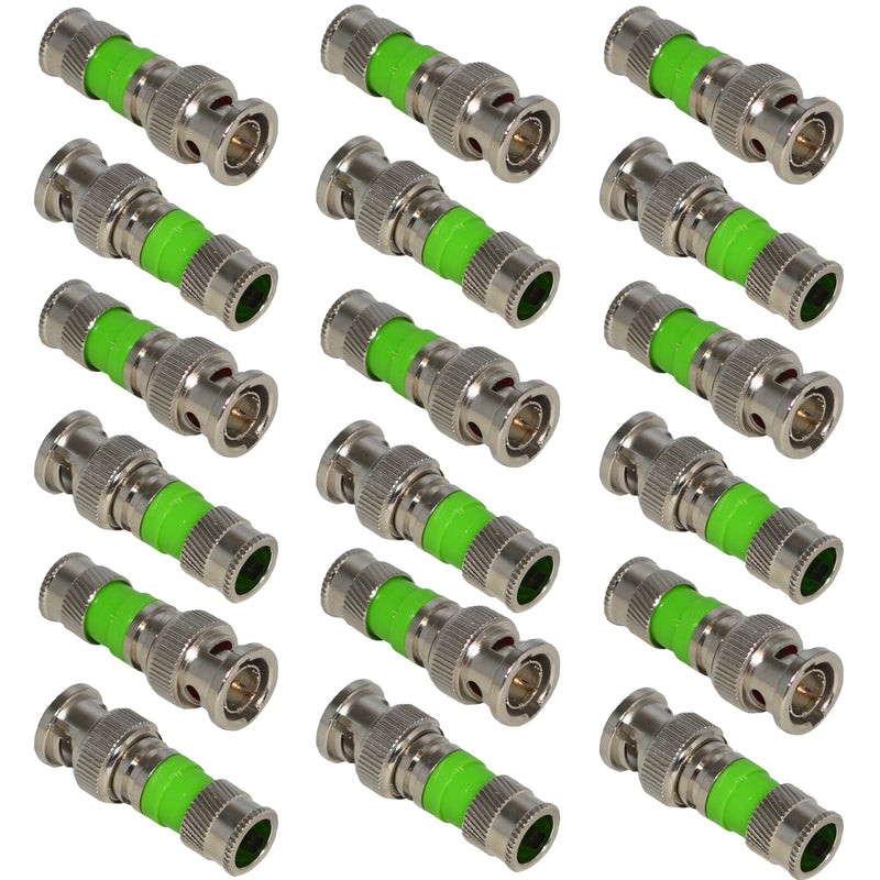 BNC Compression Type 75 Ohm Coaxial Coax RG59 CCTV Connector