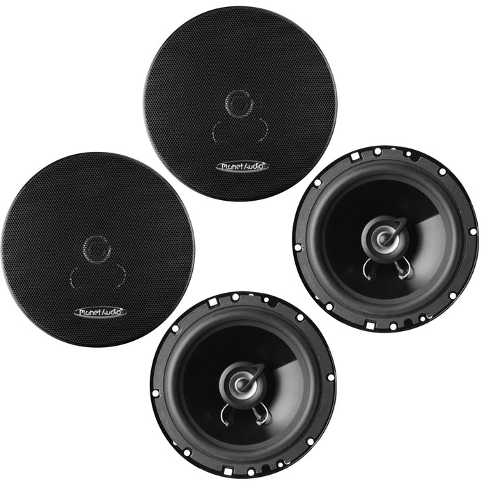 Planet Audio TRQ622 Torque 6.5" 2-Way 250 Watts Car Speaker (pair)