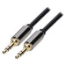 3.5mm Audio Plug Stereo Cable 3ft for Car/Home Speakers Black Ethereal
