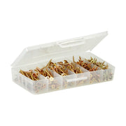 335 Pcs Assorted #6 Steel Phillips Bugle Head Wood Rocket Kit Yellow Zinc The Wires Zone