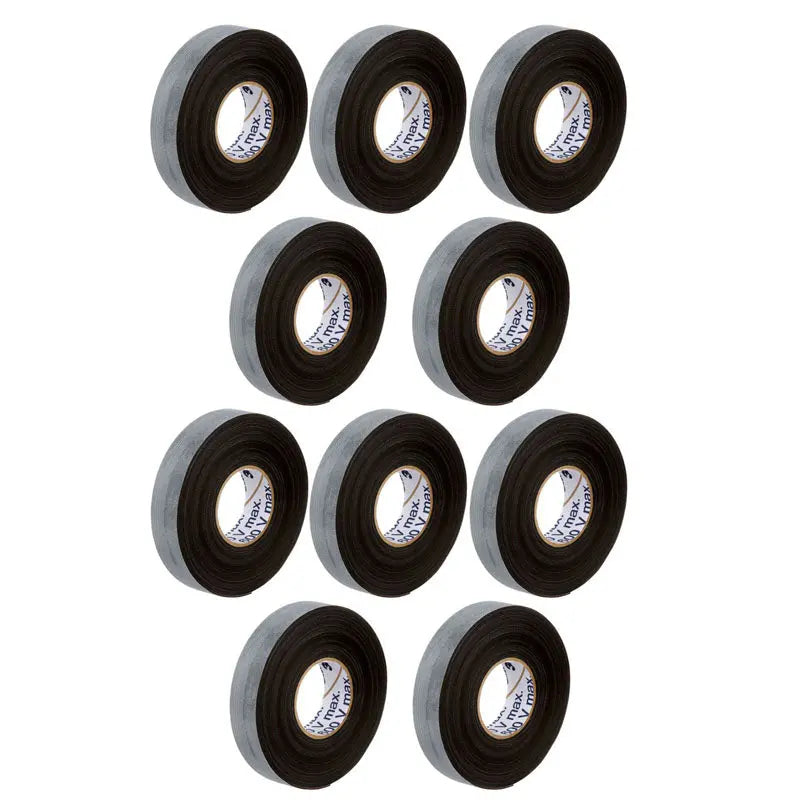 3M 2155 Temflex Rubber Splicing 22-ft UL Electrical Tape Gray (1-10 Pack) 3M