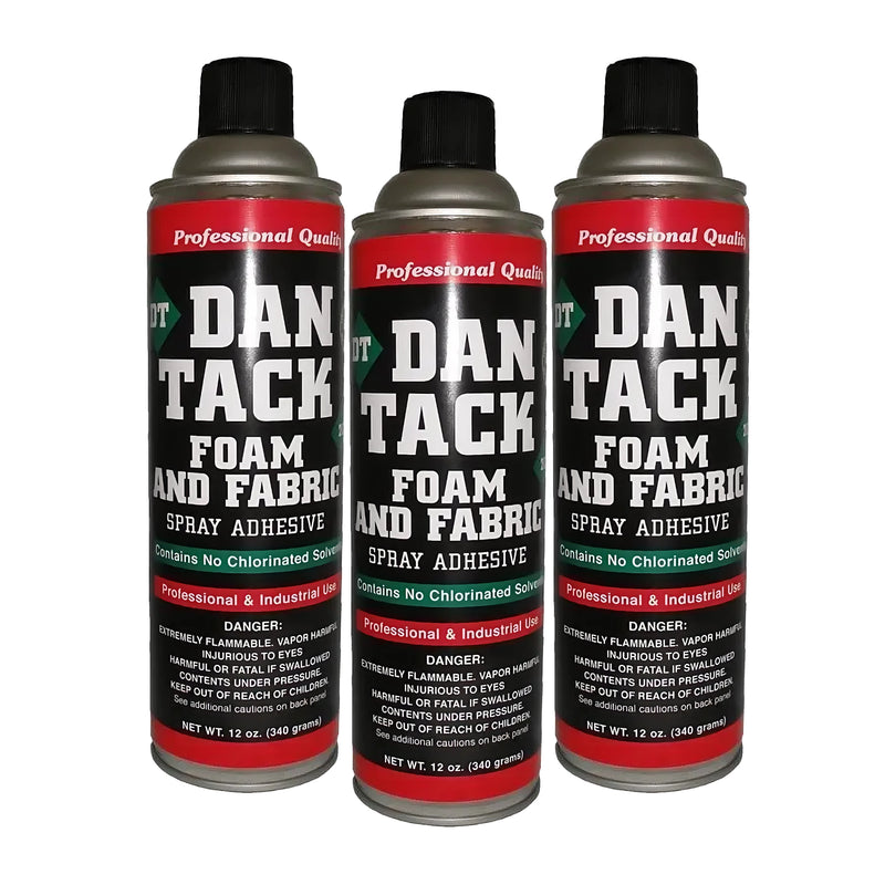 Dan Tack 2012 Professional Quality Foam & Fabric Adhesive Spray 12 oz