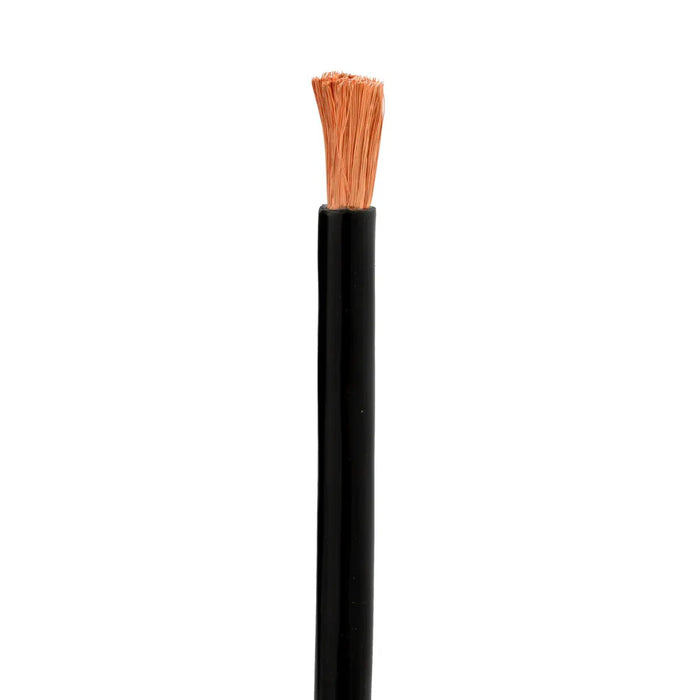 thumbnail image 2 of Xscorpion 4 Gauge 25ft Black Power/Ground Wire – OFC Copper – Marine Grade – 4 AWG – USA 2 of 3
