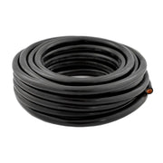 4 Gauge 25ft Red and Black OFC Ground Cable Oxygen-Free Copper Power Wire (4 AWG 25' Red / 25' Black) The Wires Zone