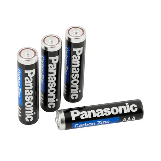 4 PCS Panasonic AAA Batteries Super Heavy Duty Power Carbon Zinc Triple A Battery 1.5v Panasonic