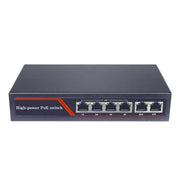 4 Port Unmanaged Fast Ethernet PoE Switch with 2 Uplink Ports, 10/100Mbps The Wires Zone