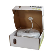 500Ft In Wall Audio Speaker Wire 12/2 12AWG 2 Conductor Speaker Wire Bulk Cable Logico
