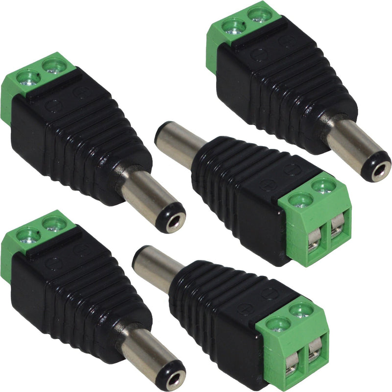 530110 CCTV Connector with Female to Male DC Screw Terminal