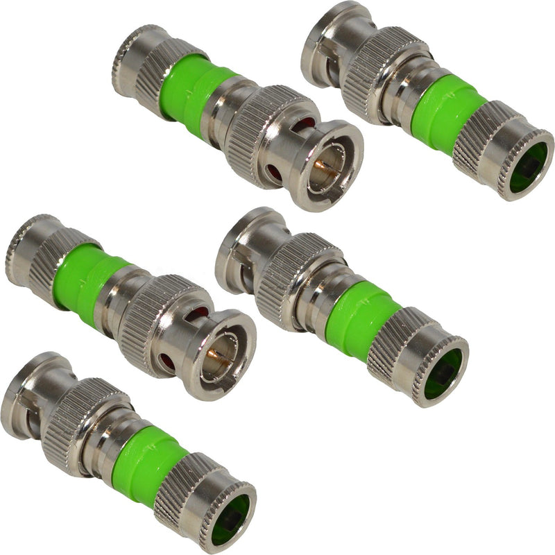 BNC Compression Type 75 Ohm Coaxial Coax RG59 CCTV Connector