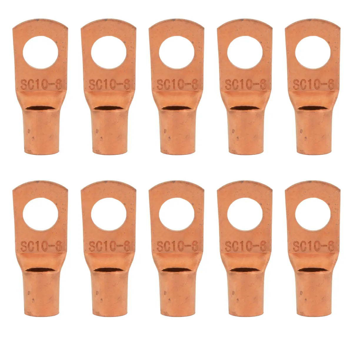 60Pcs Ring Terminal Connectors - 8 Type Battery Terminal Connectors - View #6