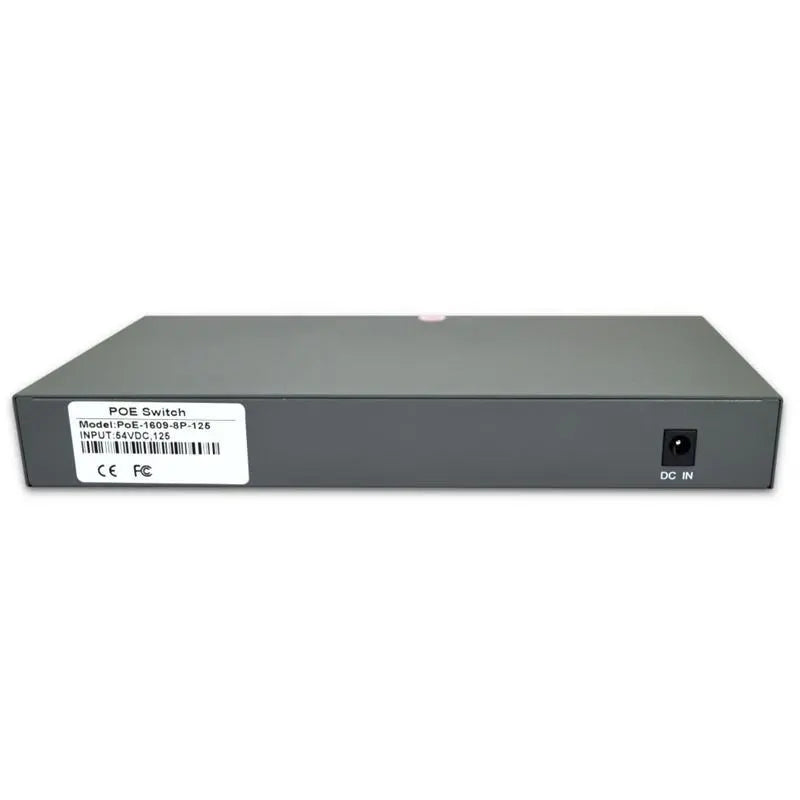 8 Port Unmanaged Gigabit Ethernet PoE Switch and Uplink Port, 10/100/1000Mbps The Wires Zone