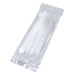 8", 40LB Capacity, UL Approved ZIP Cable Ties Made From 66 Nylon, Indoor/Outdoor, White (100-1000 Pack) The Wires Zone