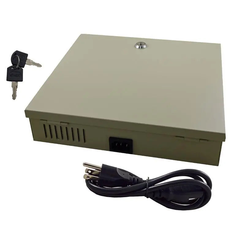 9 Channel CCTV Security Camera Distribution Power Supply Box 12V 10A The Wires Zone