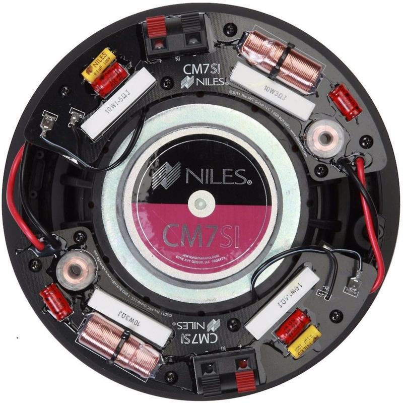 Niles CM7SI 7" 2-Way 130 Watts Single Stereo Input In Ceiling Speaker (3839588925504)