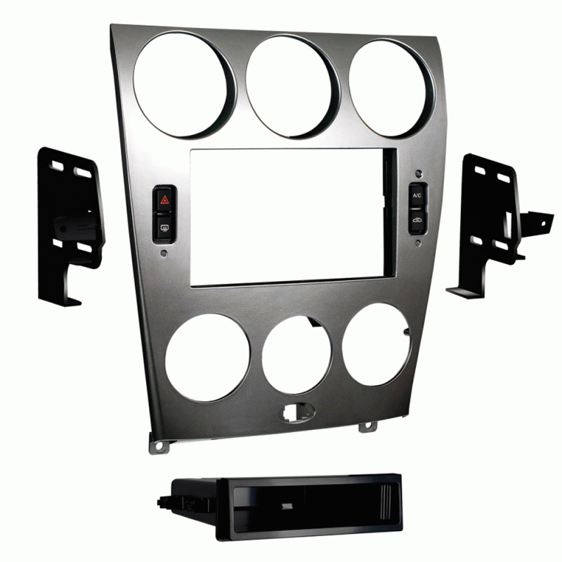Metra 99-7523S Single/Double DIN Stereo Dash Kit for 2003-2005 Mazda 6 Metra