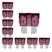 ATC Blade Style Fuse 3A - 40A AMP Automotive Car Truck Fuses Pack of 25 The Wires Zone