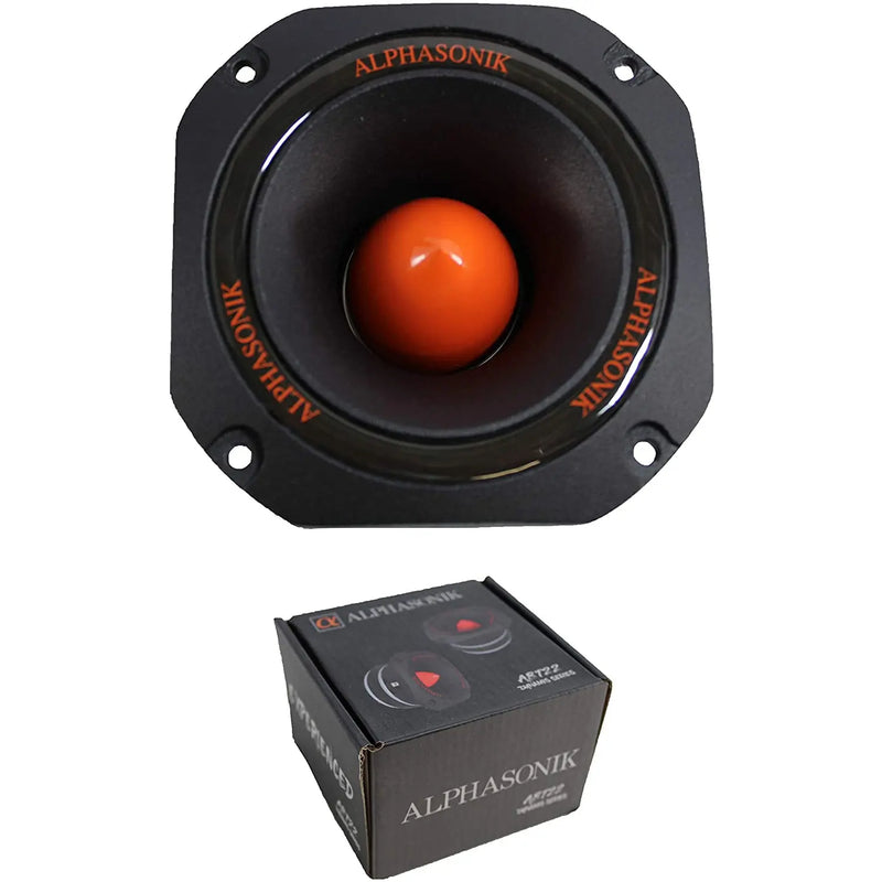 Alphasonik ABT22 4.5" 400 Watt 4 Ohm 100dB Car Audio Bullet Tweeter (Each) Alphasonik