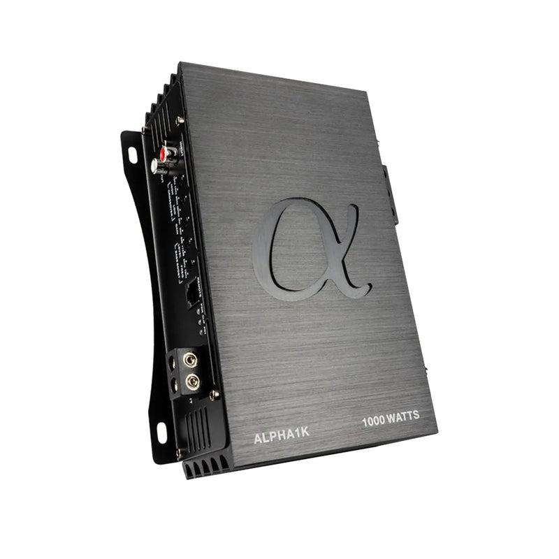Alphasonik ALPHA 1K Alpha Series Class D Monoblock 1000 Watts 4 Ohms Full Range Amplifier Alphasonik