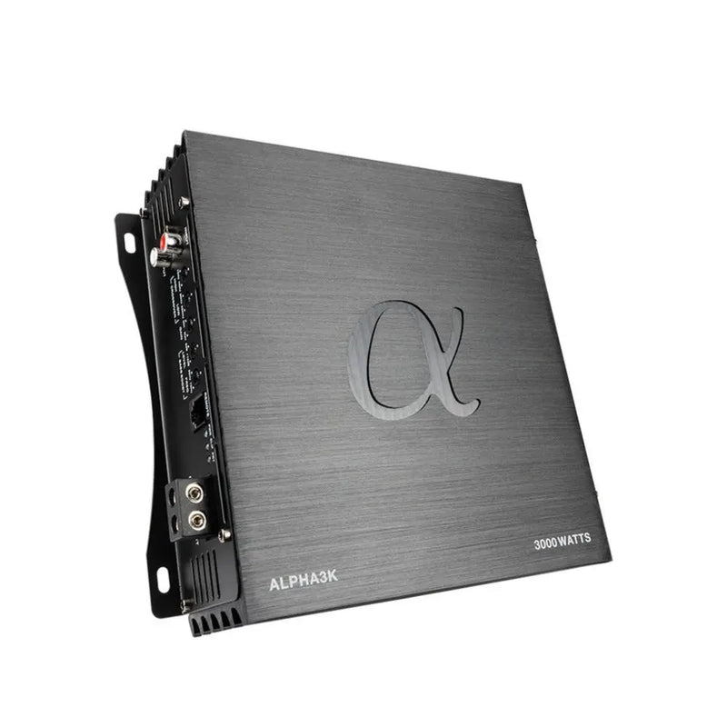 Alphasonik ALPHA3K Alpha Series Class D Monoblock 3000 watts 4 Ohm Full Range Amplifier Alphasonik