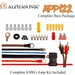 Alphasonik APP122 12" 1500W Dual Subwoofer Car Bass with Amplifier & Installation Kit Alphasonik