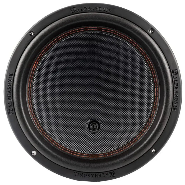 Alphasonik DSW512 Dynamis 500 Series 12" 2400 Watts Dual 4-Ohm Car Subwoofer (Each) Alphasonik