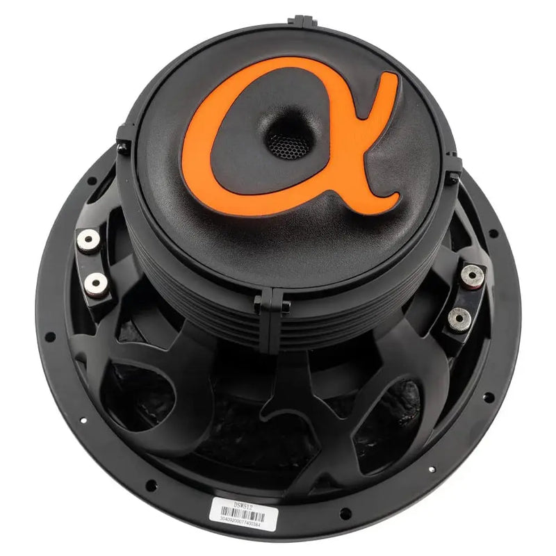 Alphasonik DSW512 Dynamis 500 Series 12" 2400 Watts Dual 4-Ohm Car Subwoofer (Each) Alphasonik
