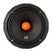Alphasonik MPRO658 Mayhem Series 6.5" Midrange Speakers 1400W 8 Ohm Neodymium Pair Alphasonik