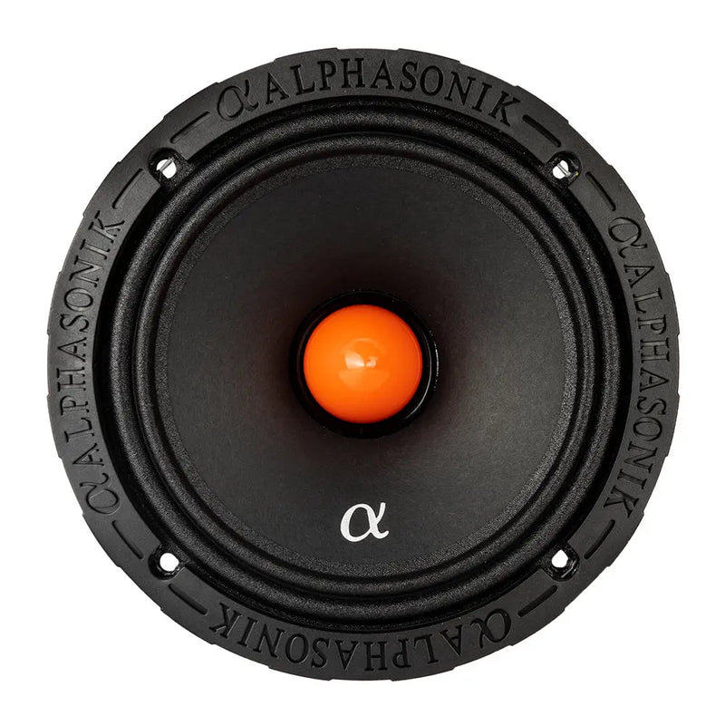 Alphasonik MPRO658 Mayhem Series 6.5" Midrange Speakers 1400W 8 Ohm Neodymium Pair Alphasonik