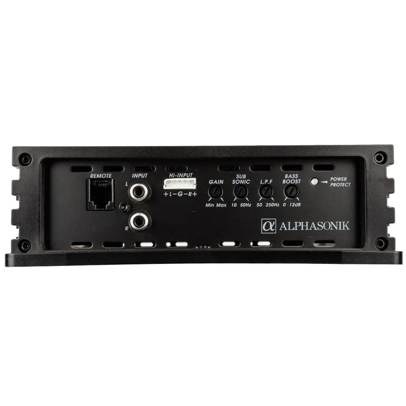 Alphasonik NA1600.1AB Neuron Series Class A/B Monoblock 1600 Watts 4 Ohms Car Amplifier Alphasonik