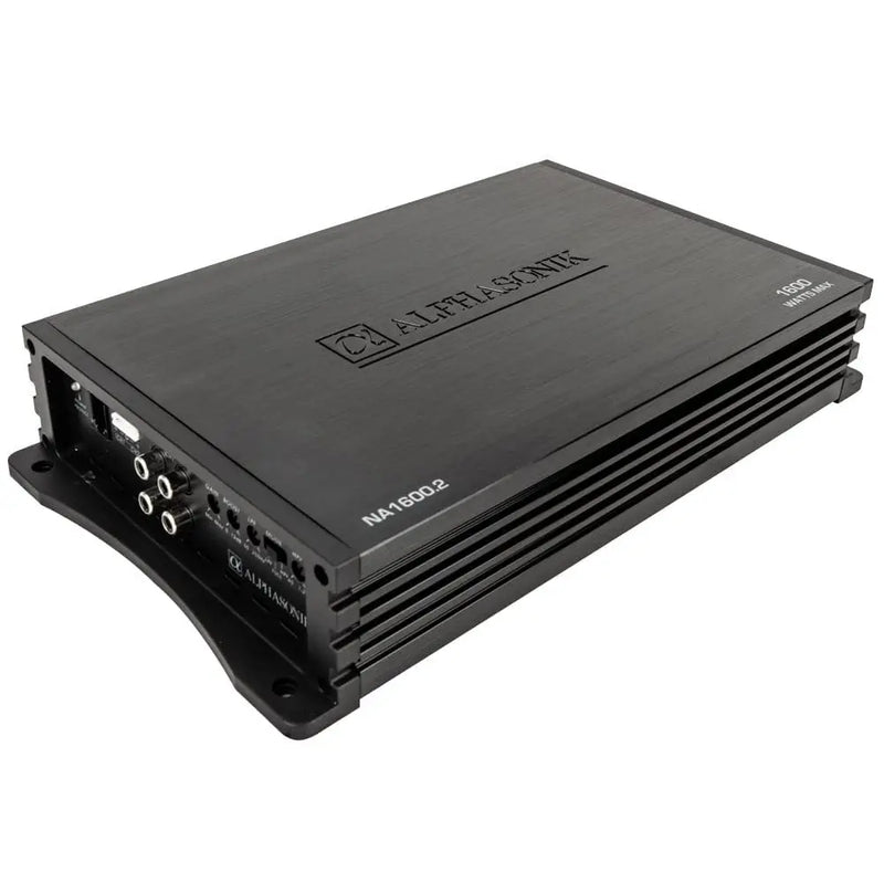 Alphasonik NA1600.2 Neuron Series Class A/B 2-Channel 1600 Watts 4 Ohms Car Amplifier Alphasonik