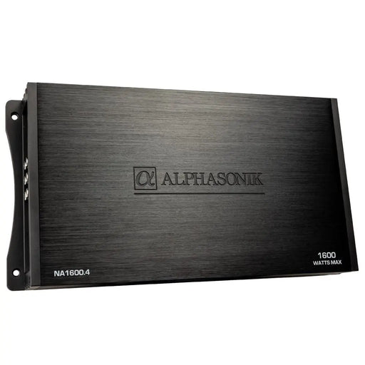 Alphasonik NA1600.4 Neuron Series Class A/B 4-Channel 1600 Watts 4 Ohms Car Amplifier Alphasonik