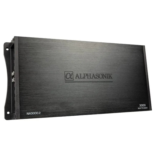 Alphasonik NA3000.2 Neuron Series Class A/B 2-Channel 3000 Watts 4 Ohms Car Amplifier Alphasonik