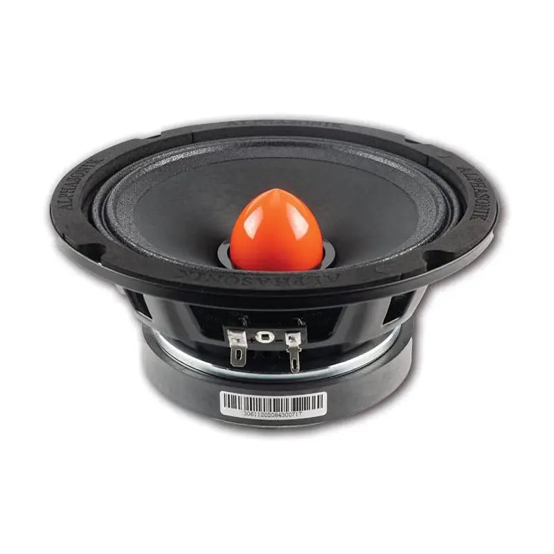 Alphasonik NMR65 Neuron Series 6.5" 600 Watts Mid Range Speaker 4 Ohms (Pair) Alphasonik