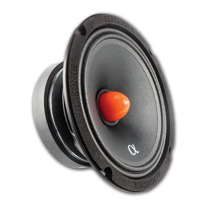 Alphasonik NMR80 Neuron Series 8" 800 Watts Mid Range Speaker 4 Ohms (Pair) Alphasonik