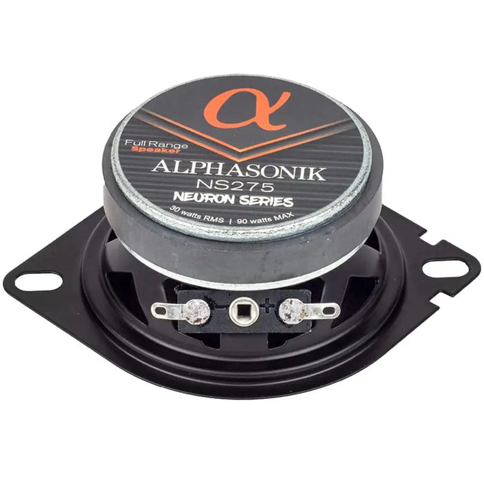 Alphasonik NS275 Neuron Series 2.75" 90 Watts Full Range Car Audio Speaker (Pair) Alphasonik
