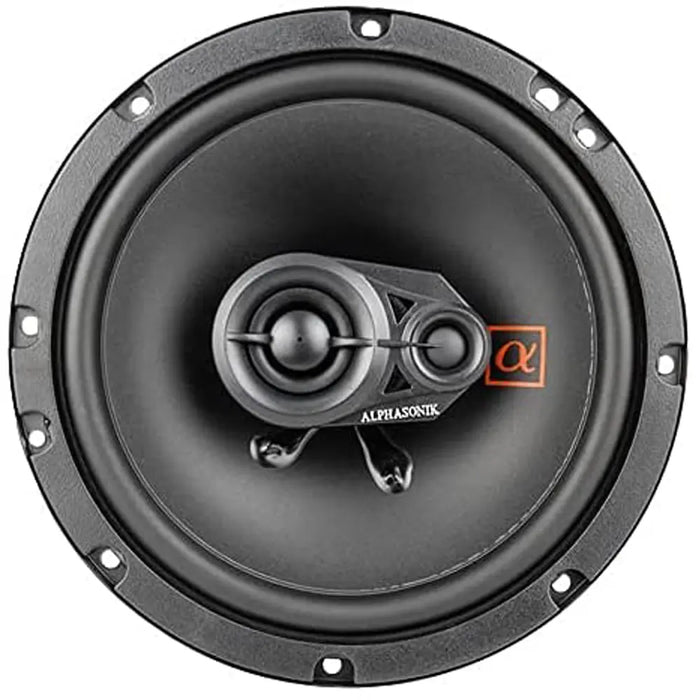 Alphasonik NS653 Neuron Series 6.5" 150 Watts 3-Way Full Range Car Audio Speaker (Pair) Alphasonik